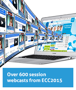 Over 600 session webcasts from ECC2015